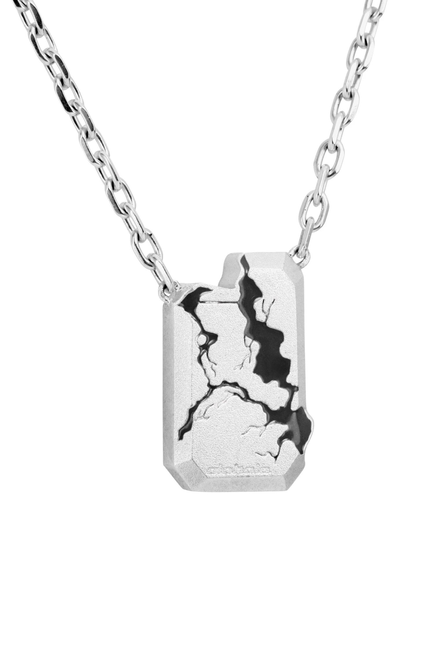 Gem Necklace Black 4 Gem Necklace Black – Bild 2