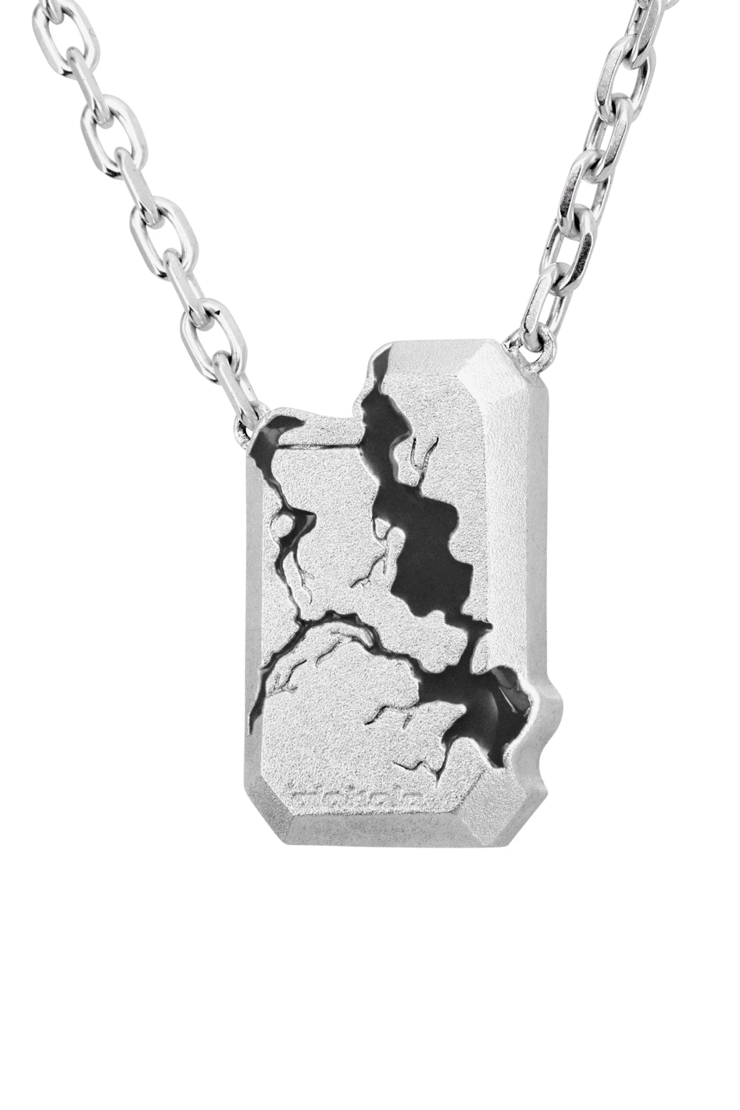 Gem Necklace Black 5 Gem Necklace Black – Bild 3