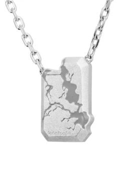 Gem Necklace Gray -olakala Verkäufe 0005 ChainGrau