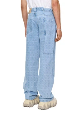 CC Blue Monogram Denim Pants -olakala Verkäufe 20230511 Ola Kala eCommerce Look01 hose 0083