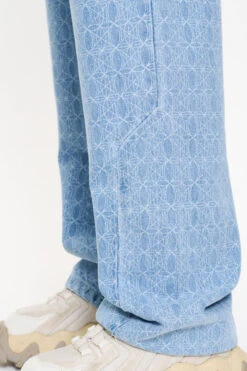 CC Blue Monogram Denim Pants -olakala Verkäufe 20230511 Ola Kala eCommerce Look01 hose detail 0054