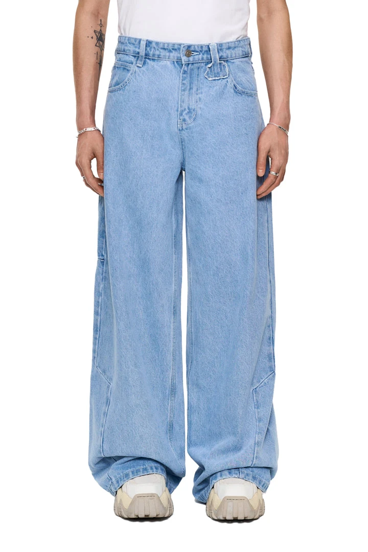 CC Blue Denim Pants Baggy 3 CC Blue Denim Pants Baggy