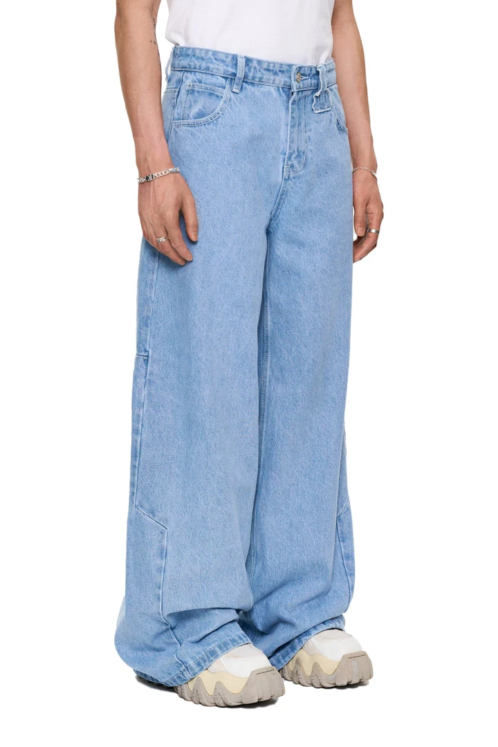 CC Blue Denim Pants Baggy 4 CC Blue Denim Pants Baggy – Bild 2