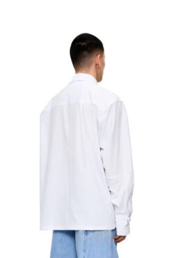 CC Button Shirt White -olakala Verkäufe 20230511 Ola Kala eCommerce Look02 oberteil 0101