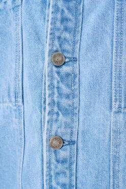 CC Blue Denim Jacket -olakala Verkäufe 20230511 Ola Kala eCommerce Look03 oberteil detail 0175