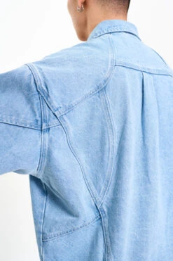 CC Blue Denim Jacket -olakala Verkäufe 20230511 Ola Kala eCommerce Look03 oberteil detail 0180