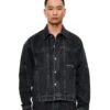 CC Black Denim Jacket -olakala Verkäufe 20230511 Ola Kala eCommerce Look04 oberteil 0194