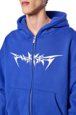 Archive Isolation Zip-Hoodie Blue -olakala Verkäufe 20230725 Ola Kala Synergy Collection eCom Look11 Oberteil 0363