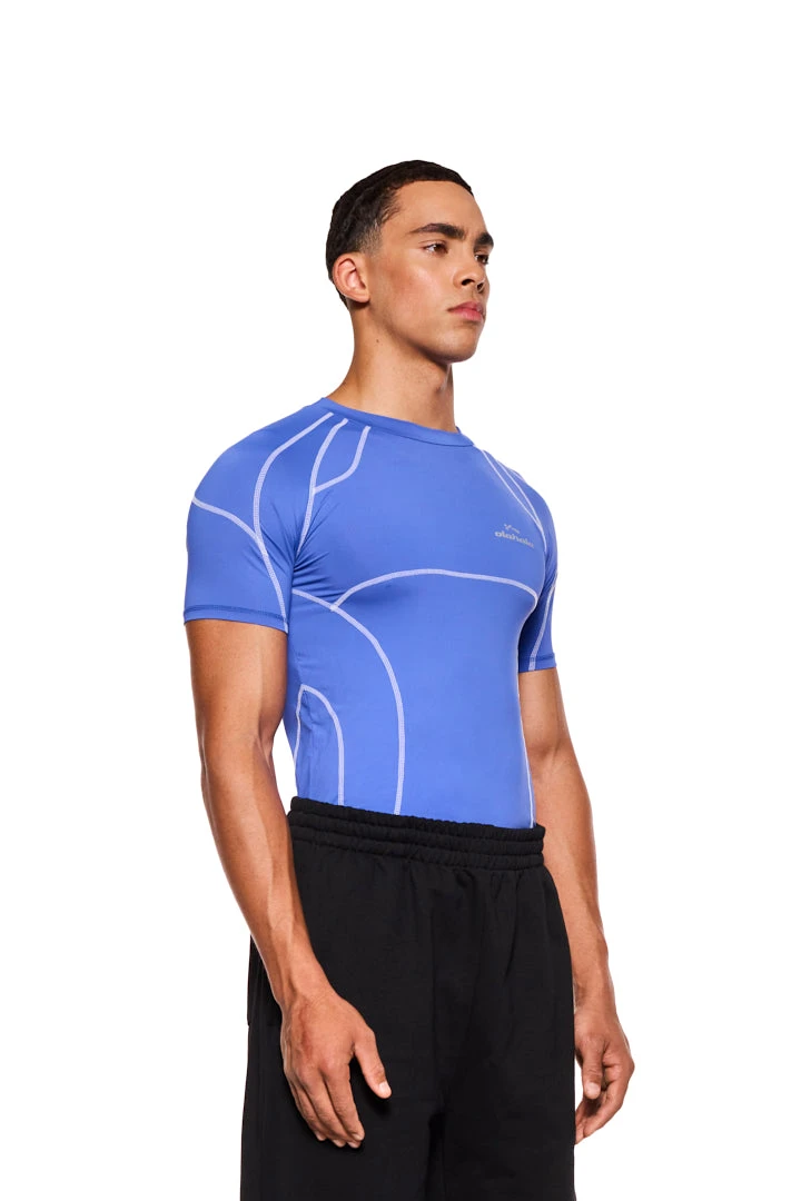 Sports Anatomy T-Shirt Blue – Bild 2