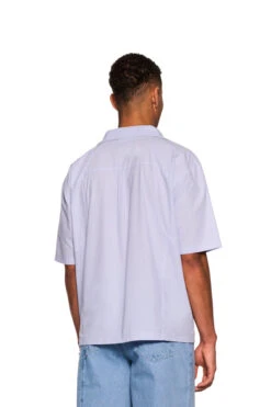 Layered Short Sleeve Shirt Blue -olakala Verkäufe 20240409 Ola Kala SS24 eCom Look10 Oberteil 0366