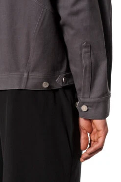 Heavy Anatomy Cotton Overshirt Gray -olakala Verkäufe 20240409 Ola Kala SS24 eCom Look13 Oberteil 0453