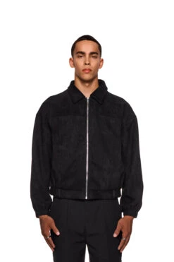 CC Anatomy Velour Jacket Black