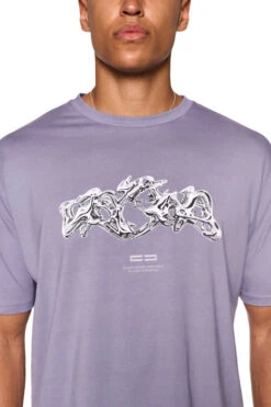 Greyzone T-Shirt Lilac -olakala Verkäufe 20241018 Ola Kala eCom FW Look09 Oberteil 0270