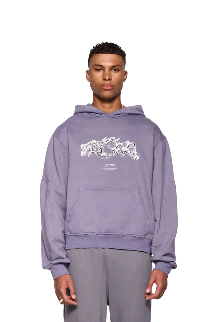 Greyzone Hoodie Lilac 3 Greyzone Hoodie Lilac