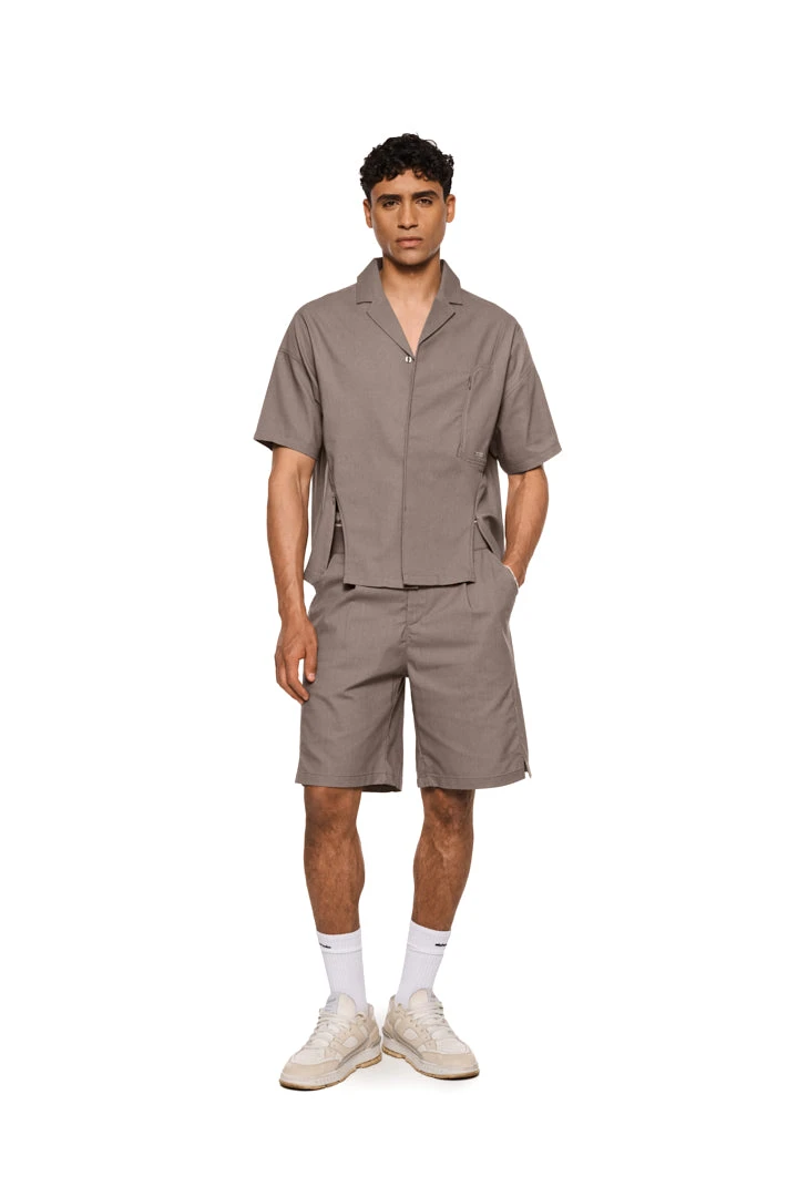 Linen Shorts Beige 6 Linen Shorts Beige – Bild 4