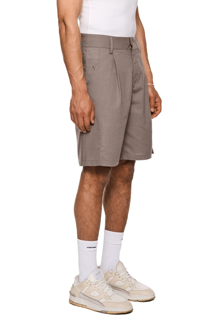 Linen Shorts Beige 4 Linen Shorts Beige – Bild 2