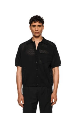 Sun Knit Shirt Black