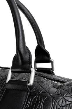 CC Debossed Weekender Bag Black -olakala Verkäufe Neues Format 123